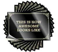 Labels This Is How Awesome Looks Like With Cute Aesthetic Funny For Bar