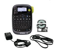 LABELWORKS Epson LW-PX300ADPT Industrial Office Label Manufacturer with Adapter, Adhesive Labels, Compatible with Magnetic Labels, Only Use 203 and 205 Shrink Tubes,