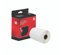 Five Star Non-OEM Replacement for Dymo S0904980 Black on White 104mm x 159mm 220/Roll FS671442