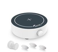 LABFISH Magnetic Stirrer 200-1800PRM Magetic Mixer Max Stirring 3000ml Capacity Stir Plate with 4 PCS Stir Bar Egg for Lab and Homebrew