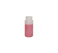 labForce 1155L48 Bottle, Wide Mouth Round, HDPE with PP Closure, 500mL, 12/Pack