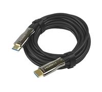 Labgear 5m Fibre Optic HDMI Cable, Active Optical 4K HDMI 2.0 Lead with Ethernet, High Speed 18Gbps, HDR, ARC, CEC Support, Lightweight Slim HDMI Cable for Long Distance Installations