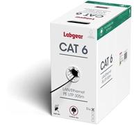 Labgear Cat 6 Ethernet Cable 305m, 100% Pure Copper, Outdoor Internet Cable, 23AWG UTP 305m, Weatherproof, High Speed LAN Ethernet Network Cable, Frequency 250MHz, 4 Twisted Pairs