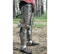 Labic medieval armor handmade leg full steel knight set crusader sca armour larp armer