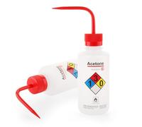 LABINVO Acetone Wash Bottles, 1PC of Vol.500ml (17oz), Narrow Mouth, Self-Venting Safety Wash Bottles, LDPE Material, IN-WBA501