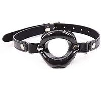 Labios de cuero en forma de O boca Plug abrelatas etapa Roleing Props divertido regalo para las mujeres