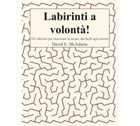 Labirinti a volontà!: 241 labirinti per stuzzicare la mente, dai facili agli estremi (Libri Di Matematica Per Bambini)