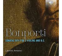 Labirinti Armonici - Bonporti: Sonatas Op.4 for for 2 violins and B.C.