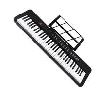 LABLADUO Roll Up Piano, Electronic Keyboard 61 Key Multimode Electronic Organ Beginners Synthesizer Musical Keyboard Piano Musical Instrument(A)