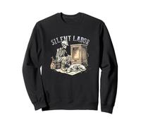 Labor construction electrical hvac plumber union dog dead up Sweatshirt