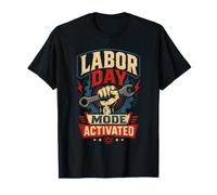 Labor Day Mode Activated Weekend Celebration Design T-Shirt