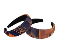 Labor Day Pattern Soft Comfort Headband for Women, Non-Slip Wide Hair Hoop with Elastic Design for Daily Wear & Hairstyling