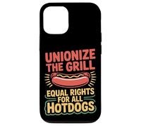 Labor Day Unionize The Grill Equal Rights For All Hotdogs Case for iPhone 12/12 Pro
