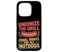 Labor Day Unionize The Grill Equal Rights For All Hotdogs Case for iPhone 15 Pro