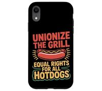 Labor Day Unionize The Grill Equal Rights For All Hotdogs Case for iPhone XR