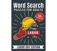 Labor Day Word Search Puzzles: Word Search Puzzels with easy to read print about Labor Day, Vacation, end of summer and more | 6x9 inches, 110 pages | ... Gift for Vacations, Holidays and Relaxation