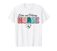 Labor OB Nurse Healthcare Worker Maternity Neonatal Care Value Graphic T-Shirt