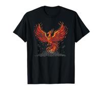 Labor Phoenix Rising from Chains Socialist Solidarity Symbol T-Shirt
