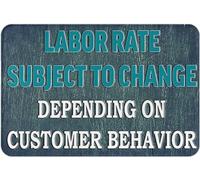 Labor Rate Subejuct To Change Depending On Customer Behavior Entrance Rug Shoes Scraper Floor Mats Absorbent Front Doormats For Patio Entrance Dogs 40 X 60Cm