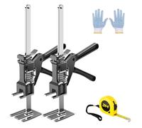 Labor Saving Arm Jack Handle 2 Pack, Portable Hand Lifting Tool, Furniture Lifter, Multi Function Height Adjustment Lifting Device, Door Panel Lifting Cabinet, Pair Dynamic Load 450 LB/254KG