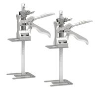 Labor Saving Arm Tool Jack 2 Pack, Multi-Function Height Adjustment Lifting Device, Two-Speed Descent Mod, Suitable for Installing Cabinets,Flooring & Windows, Full Metal material, Load 880LBS/400KG