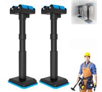 Labor Saving Lifting Brackets, Multi-Function Height Adjustment Lifting Device, Cabinet Lifts for Installing Cabinets Wall Tile Height Adjuster Handheld Tool (2pcs)