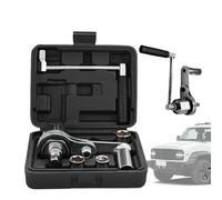 Labor Saving Wrench, Heavy-Duty Torque Wrench Set, Socket Tire Removal Tool, 20.5x16.0x7.8cm, Nut Breaker Kit, Manual Assist Lever System, for Semi Trucks, Garage, Auto Repair, Changes