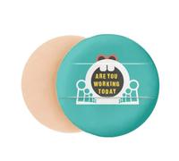 Labor Work Glorious Art Deco Fashion Air Cushion Makeup Foundation Sponge Powder Puff
