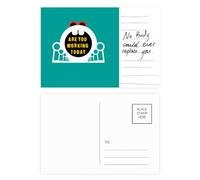 Labor Work Glorious Art Deco Fashion Postcard Card Important Person Anniversary