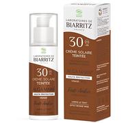 Laboratoires de Biarritz Alga Maris Organic Face Tinted Sunscreen SPF30 50ml - Amber