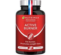 Laboratoires Nutrimea - Active Burner - Plant Extract Complex | 90 Vegan Capsules - Combining L-carnitine with guarana, ginger, fucus and kola extracts - Gluten & Lactose Free