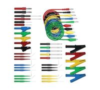 Laboratory Accessory Set Erosion Resistant Clip Probes Comprehensive for Accuracy Circuit Analysis Tasks Electrical Testing Tool