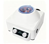 Laboratory Benchtop Centrifuge, 50W Desktop Centrifuge with 2 Independent Knobs, Stepless Speed Range 300-4000 RPM, 0-100min Timer for Laboratory Research