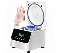 Laboratory Benchtop Centrifuge Machine for Blood, Samples, and Microorganisms Separation with Multiple Tube Capacity and Adjustable Speed