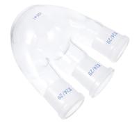 Laboratory Boiling Flask 100ml Three-necked Flask Glass round Bottom