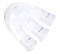 Laboratory Boiling Flask round Bottom Glass Three-necked Flask 100ml