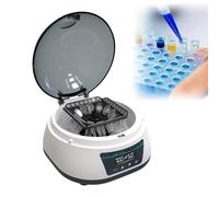 Laboratory Centrifuge with Digital Display, Temperature Control and Speed Adjustment, 5000/7000 RPM, Suitable for 0.2-2ml Test Tubes