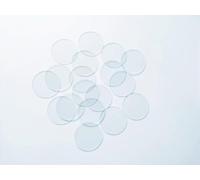 Laboratory Circular Microscope Cover Glass Cover Object Square Coverslip for Growth Diam.8mm 25mm Coverglass Thickness 0.13-0.16mm 100 PK(Diameter 18 mm)