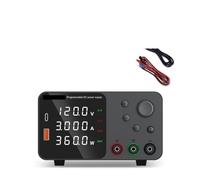 Laboratory DC Power Supply Variable 30V 10A 60V 5A For Phone Repair Charge The Battery Adjustable Switching Regulated DC Bench Power Supply High Precision(Black,TPS1203)