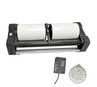 Laboratory Desktop Ball Mill, Horizontal Grinding Polisher with 0.4L Ceramic Jar & 30-150Ml Capacity & Digital Timer, Horizontal Ball Mill Polishing Machine for Jewelry Making, Dual 0.4L Ceramic Set