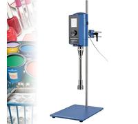 Laboratory Digital High Shear Homogenizer Mixer, Emulsion Homogenize Dispersion Machine with Stainless Steel Stirring Device for Lab Use
