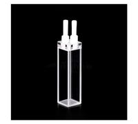 Laboratory Equipment 3.5ml Quartz Fluorometer Flow Cuvette 10mm