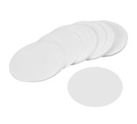Laboratory Filter Paper - Qualitative Filter Paper 100 Pcs 15 cm Round, Medium Speed Flow Filter Papers for Oil Testing & Scientific Experiments | Lab Approved Essential Supplies