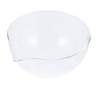 Laboratory Flat Bottom Glass Dish with Spout, Evaporating Dish