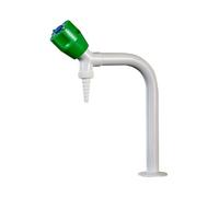 Laboratory G1/2 Single-Mouth Desktop Elbow Faucet - Pure Copper Water Spout with 360° Rotation(SD-1106)