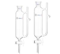 Laboratory Glass Essential Oil Separator with 24/29 Joint Water Oil Receiver Separator for Essential Oil Distillation (250mm)