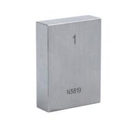 Laboratory Grade 1Inch Calibration Block Instrument Tool with Wear Resistance for Long Terms Dimensional Measurement Use Precise Measuring Tool Carbon Steel