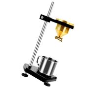 Laboratory Grade Practical Four Cup Viscometer Brasses Funnel & Adjustable Great for Consistent Flows Time Data Viscosity Cup