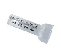 Laboratory Grade Precipitation Measurement Tool with Clear Double Scale Marking for Outdoor & Kitchen Use Outdoor Rain Gauges