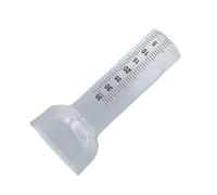 Laboratory Grade Precipitation Measurement Tool with Clear Double Scale Marking for Outdoor & Kitchen Use Outdoor Rain Gauges